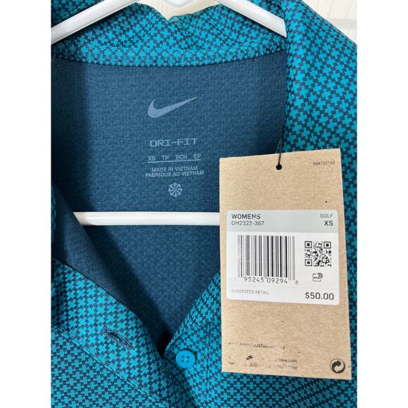 New Nike Women's Dri-FIT Victory Golf Polo Sleeveless Tank Top XS PickleBall - Picture 3 of 8